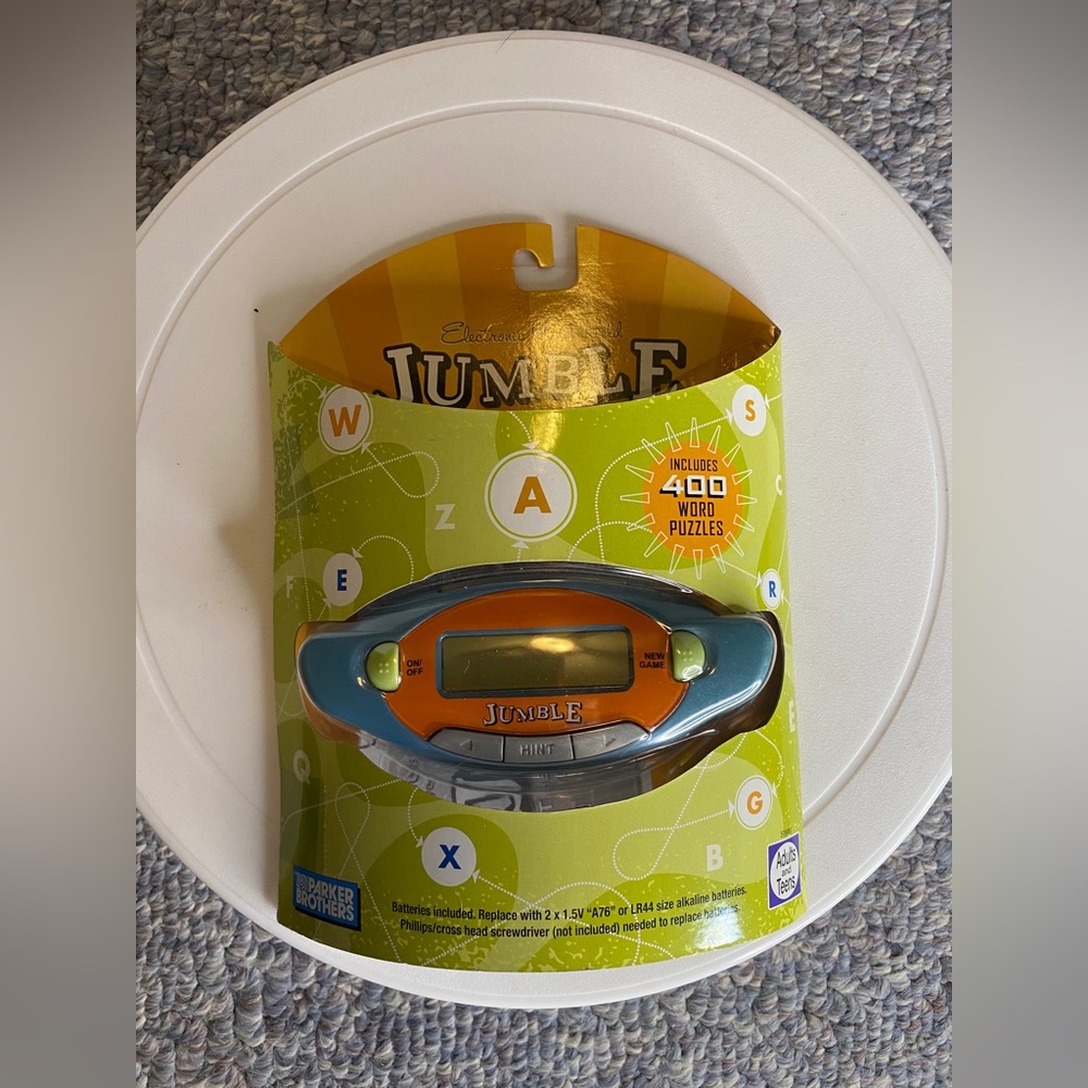 Official Jumble Handheld Game 2006